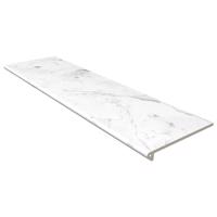 Csempe lépcsőlap Peldano Marble Cararra Bianco 33/119.7