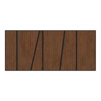 Fa falpanel Slant Wenge 65x29 cm MDF