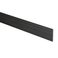 Fedő lista  Bergdeck fekete 2400x60 mm