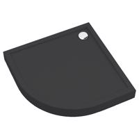 Félkör alakú zuhanytálca Black Mat 90x90x12 R55 Espera Plus AQM4634CMG