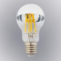 Izzó FL LED A60 8W E27 4200K Half Silver