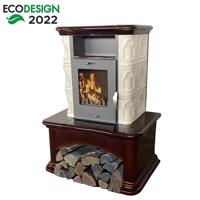 Kandallókályha Bremen II butter-coffebrown 7 kw