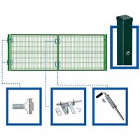 Kétoldalas kapu készlet 4 x 1,5 m WGBRA-T000295