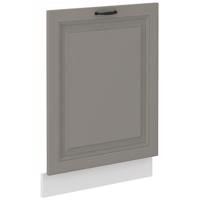 Mosogatógép ajtaja Stilo claygrey/fehér 713x596