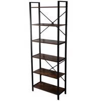 Regál Loft 8640 E dark vintage wood