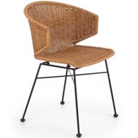 Szék K407 Rattan/Fém Natural