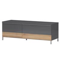 Szekrény RTV Onyx TV130-1K1F/ON anthracite/pacific walnut