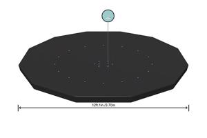 Univerzális medencefedés 3,05 M 58036