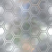 Üveg panel 60/60 Reflex Hex Esg