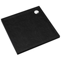 Zuhanytálca Caspar New Black Stone 90x90x4,5 3.2331/C/St